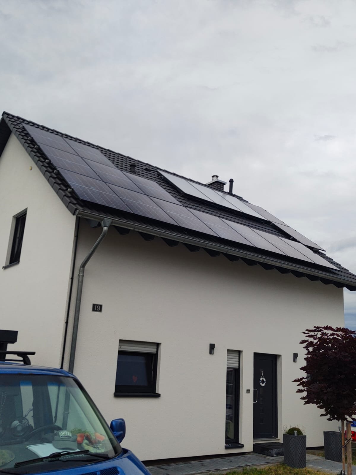 Solaranlage mit Speicher